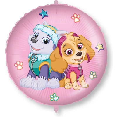 Afbeelding van Helium ballon Paw Patrol Skye en Everest 45cm