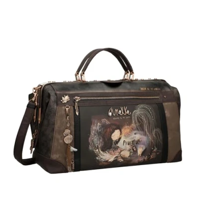 Afbeelding van Anekke Reistas Dreamverse Travel Bag Darkbrown Donkerbruin