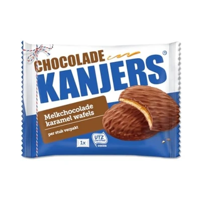Afbeelding van Kanjers Choco Wafels 24stuks