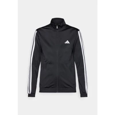 Afbeelding van adidas Sportswear Tricot Stripes Track Trainingsvest, Dames, Maat: XXL, Black/white