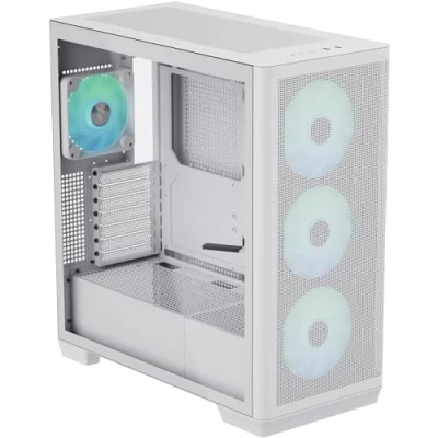 Afbeelding van AeroCool APCM CR01043.21 Midi tower PC behuizing Wit