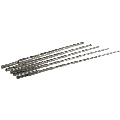 Afbeelding van SDS PLUS 5 stuks professionele betonboren 600 mm / 60 cm lang diameter 8 10 12 15 20