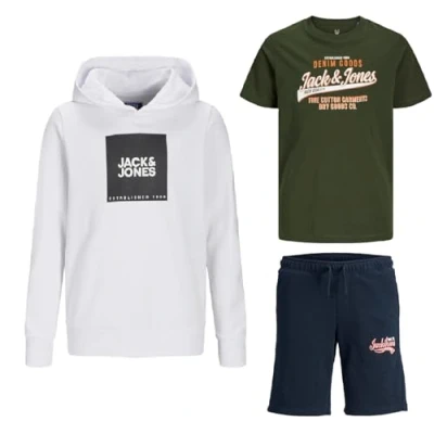 Afbeelding van JACK &amp; JONES Junior hoodie voor jongens, Pakket #07