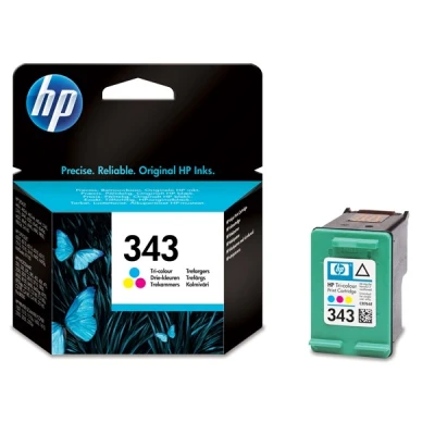 Image de HP 343 cartouche d&#039;encre trois couleurs authentique