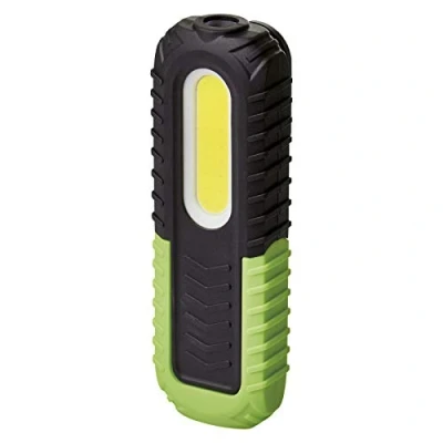 Afbeelding van EMOS Oplaadbare waterdichte led werklamp met draaibare voet, haak en magneet, 400 lm, 40 m, 2000 mAh batterij 8,5 uur verlichtingsduur USB kabel, 3 lichtmodi