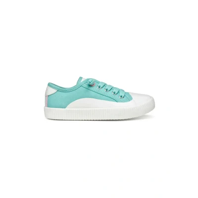Afbeelding van Geox Tippeste Babyschoenen voor kinderen, Maat: 24, Sea green Textiel/ synthetisch
