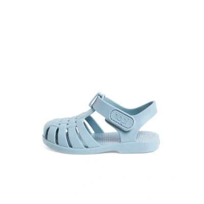 Afbeelding van Pisamonas Cangrejeras Cierre Adherente Empolvados Babyschoenen voor kinderen, Maat: 24, Oceano Kunststof