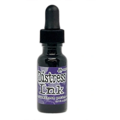 Afbeelding van Ranger Distress Re Inker 14 ml Villainous Potion TXR78814 Tim Holtz (10 21)