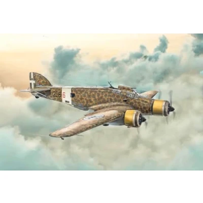 Afbeelding van 1:72 Italeri 1412 S.79 Sparviero Bomber version Plane Plastic Modelbouwpakket