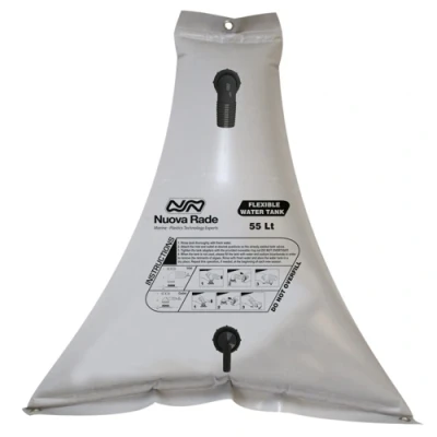 Afbeelding van Nuova rade flexibele watertank Punt model: 100ltr, 1080x1080x210mm