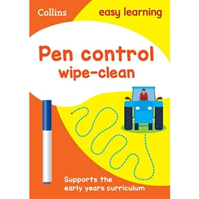 Afbeelding van Pen Control Age 3 5 Wipe Clean Activity Book