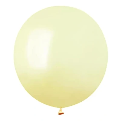 Afbeelding van 25 stuks parelmoer ballonnen van hoogwaardig natuurlijk latex G150 (Ø 48 cm / 19 inch) ivoorwit