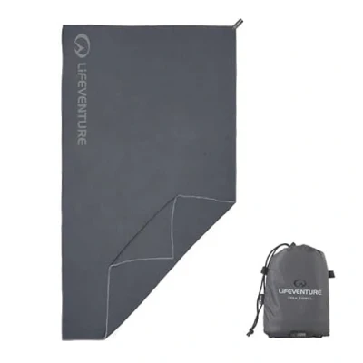 Afbeelding van Lifeventure Handdoek Sneldrogend 110 Cm Antraciet