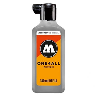 Afbeelding van Molotow ONE4ALL™ 180ml Pastel grijze navul Inkt op acrylbasis
