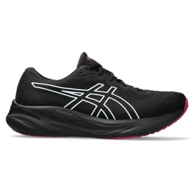 Afbeelding van Asics Gelpulse 15 GTX Hardloopschoenen neutraal, Dames, Maat: 37, Black/blackberry Textiel/ synthetisch