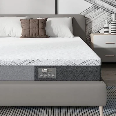 Afbeelding van BedStory Matras, traagschuim, 180 x 200 cm