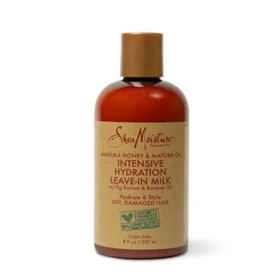 Afbeelding van Shea Moisture Manuka Honey &amp; Mafura Oil Intensive Hydration Leave in Milk 237ml