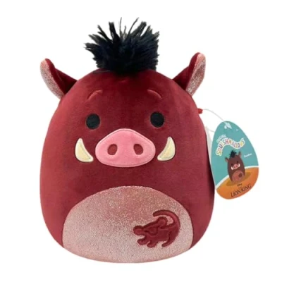 Afbeelding van Squishmallows Disney The Lion King 30th Anniversary Pumbaa 20cm pluche