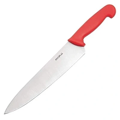 Afbeelding van Hygiplas koksmes 25,5cm rood