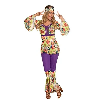 Afbeelding van Boland Kostuum Blossom woman (M) Volwassenen Hippie 60&#039;s &amp; 70&#039;s Flower Power