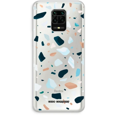 Afbeelding van Case Company® hoesje geschikt voor Xiaomi Redmi Note 10 Lite Terrazzo N13 Soft Cover Telefoonhoesje Bescherming aan alle Kanten en Schermrand