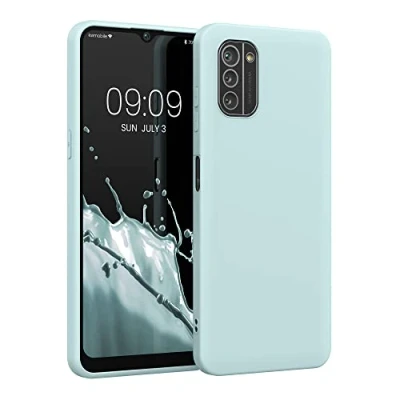 Afbeelding van kwmobile telefoonhoesje geschikt voor Nokia G21 / G11 Hoesje smartphone Back cover in cool mint