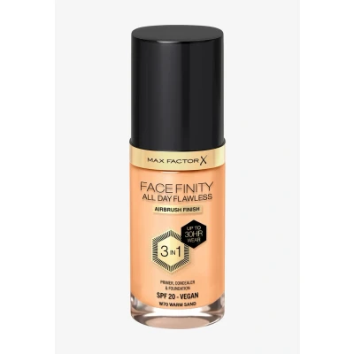 Afbeelding van 1+1 gratis: Max Factor Facefinity All Day Flawless Foundation W70 Warm Sand 34 ml