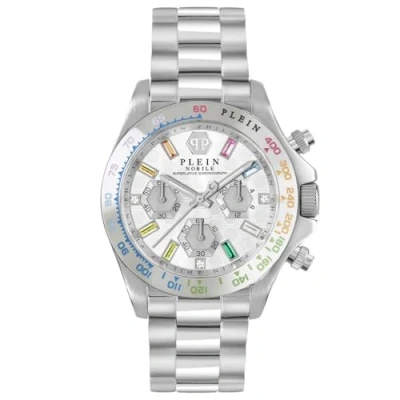 Afbeelding van Philipp Plein Nobile Lady PWSBA0123 Horloge Staal Zilverkleurig Ø 38 mm