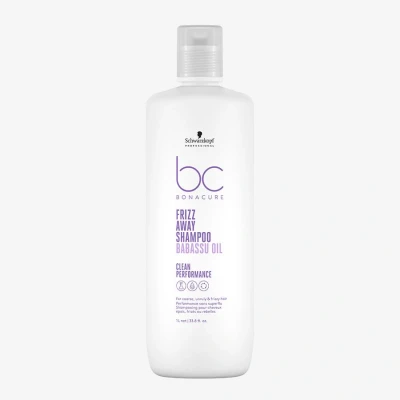 Afbeelding van Schwarzkopf BC Frizz Away Shampoo 1000ml Haibu by Kapperskorting.com