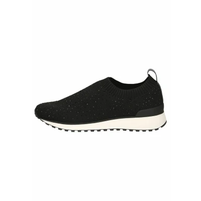 Afbeelding van Caprice Instappers, Dames, Maat: 36, Black knit Textiel