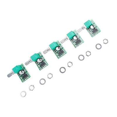 Afbeelding van ANGEEK 5 stuks Mini PAM8403 5V Power Audio Amplifier 3W + Volume Control/USB