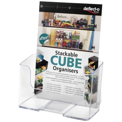 Afbeelding van Display acryl kubus deflecto, 50 x 50mm