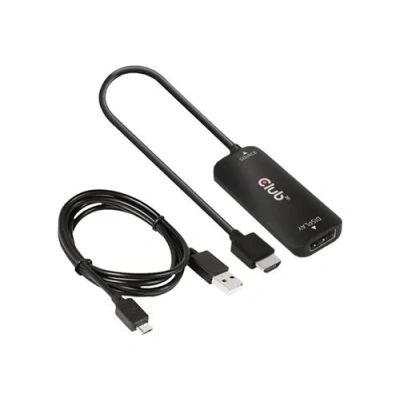 Image de Club 3D Câblage vidéo actif support 8K30Hz (7680 x 4320) 4K120Hz (3840 2160)