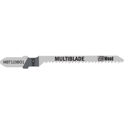 Afbeelding van Multiblade Decoupeerzaagblad HCS MBT119BO1 Hout 75mm