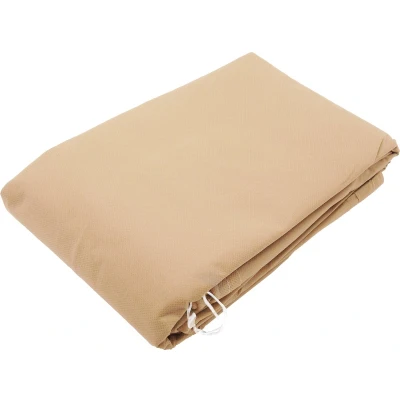 Afbeelding van Nature Winterafdekhoes Koord Ø1mtr Beschermhoes Ø 100 cm Beige