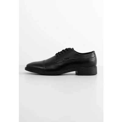Afbeelding van Geox Gladwin Veterschoenen, Heren, Maat: 40, Black Leer