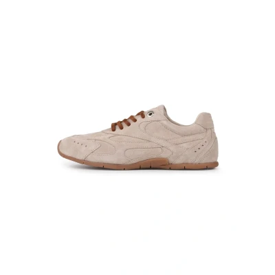 Afbeelding van Bronx Myraa Sneakers laag, Dames, Maat: 42, Oatmilk Leer