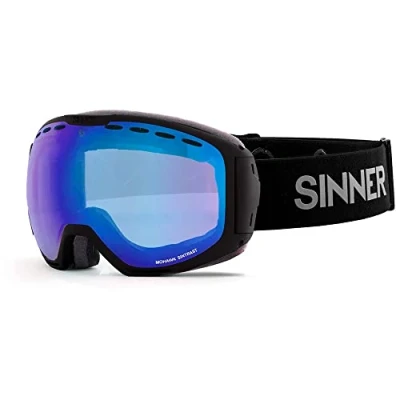 Afbeelding van Sinner Mohawk + Skibril Blauw Double Blue Sintrast Vent/ CAT3
