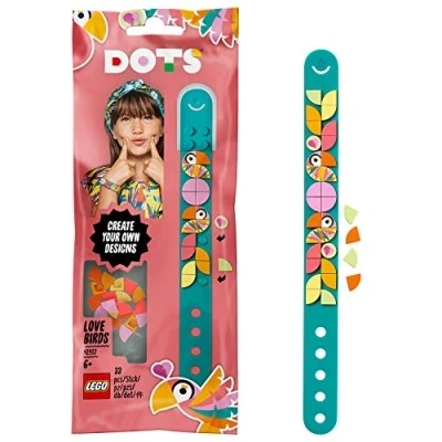 Afbeelding van LEGO DOTS Tortelduifjes Armband 41912