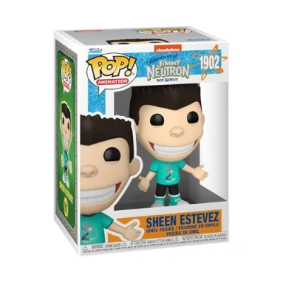 Afbeelding van Funko Pop! Animatie: Jimmy Neutron Sheen Estevez Vinyl verzamelfiguur Geschenkidee Officieel product Speelgoed voor kinderen en volwassenen TV fans Figuur verzamelaars