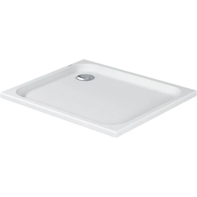 Afbeelding van Duravit D Code douchebak 100x80cm acryl rechthoekig wit