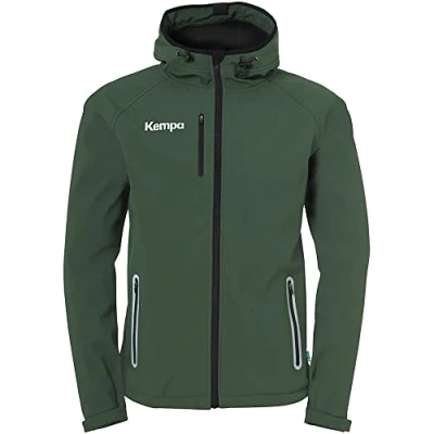 Afbeelding van Kempa Softshelljas voor kinderen, Maat: 128, Dark olive