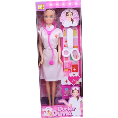 Afbeelding van Tienerpop doktor Olivia in doos 8480