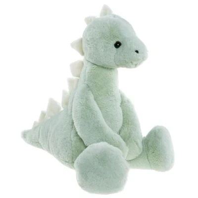 Afbeelding van Charlie Bears Mascotte, Stevie de stegosaurus, uit Bear&amp;Me serie, een unieke knuffel voor kinderen, 41 centimeter