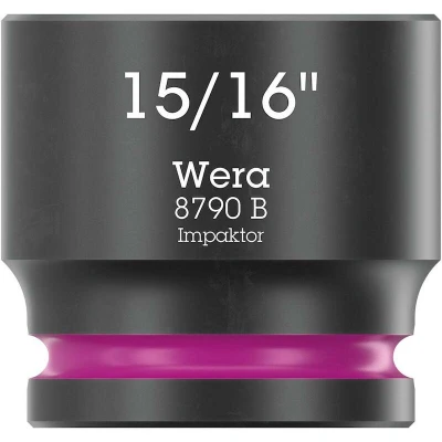 Afbeelding van Wera 8790 B Impaktor 05005525001 Dop (zeskant) Dopsleutelinzetstuk 15/16 1 stuks 3/8