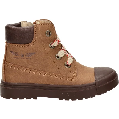 Afbeelding van Shoesme Veterboots voor kinderen, Maat: 24, Brown Leer