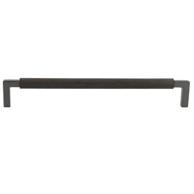 Afbeelding van Messtique Meubelgreep Knurled 207mm antraciet