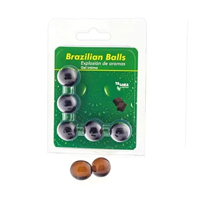 Afbeelding van Set 5 Brazilian Balls Chocolate Flavor