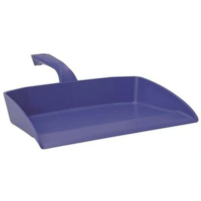 Afbeelding van Vikan Ergonomisch Stofblik Paars HACCP Handvegers &amp; Blik