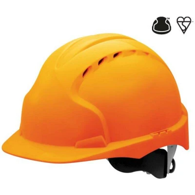 Image de JSP EVO 3 Revolution casque de sécurité avec pommeau orange ventilé AJF170 000 800